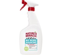 Nature's Miracle «Stain & Odor Remover. No More Marking» Спрей для видалення плям і запахів від собак, та проти повторних міток