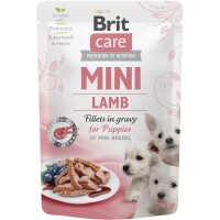 BRIT CARE Mini Lamb Fillets In Gravy Вологий корм для цуценят маленьких порід (Ягня)