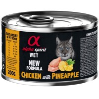 Alpha Spirit Chicken with Paineapple for Adult Cat Вологий корм для дорослих котів усіх порід (з куркою та ананасами)