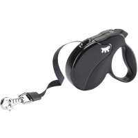 FERPLAST Amigo Tape Black Повідець-рулетка для собак