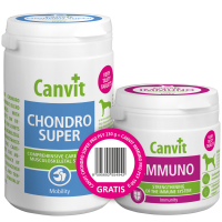 CANVIT Chondro Super + Canvit Immuno Набір вітамінно-мінеральних комплексів для собак