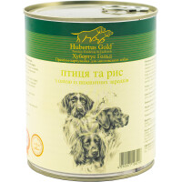HUBERTUS GOLD Консерва для дорослих собак (з птицею та рисом)