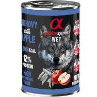 ALPHA SPIRIT Anchovy With Red Apple Вологий корм для дорослих собак усіх порід (з анчоусами та яблуками)