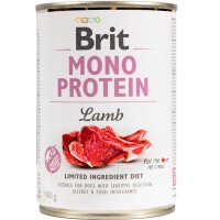 BRIT Mono Protein Dog Вологий корм для дорослих собак усіх порід (Ягня)