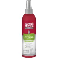 NATURE'S MIRACLE Pet Block Repellent Spray Спрей-відлякувач для котів