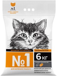 SUPER CAT №1 Деревний наповнювач для котячих туалетів