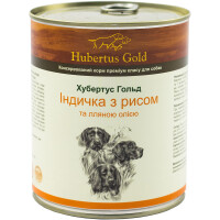 HUBERTUS GOLD Консерва для дорослих собак (з індичкою та рисом)