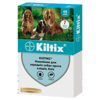 ELANCO Kiltix Нашийник для собак від бліх та кліщів