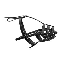 COLLAR Намордник шкіряний твердий для великих собак (Доберман, Вівчарка, Сеттер великий)