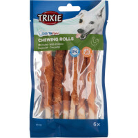 TRIXIE Denta Fun Палички для чищення зубів собак (натуральна шкіра з куркою)