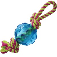 PETSTAGES Mini Orka Ball Іграшка для собак М'ячик з канатом