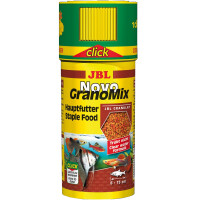 JBL NovoGranoMix click Основний корм для середніх та великих акваріумних риб з дозатором